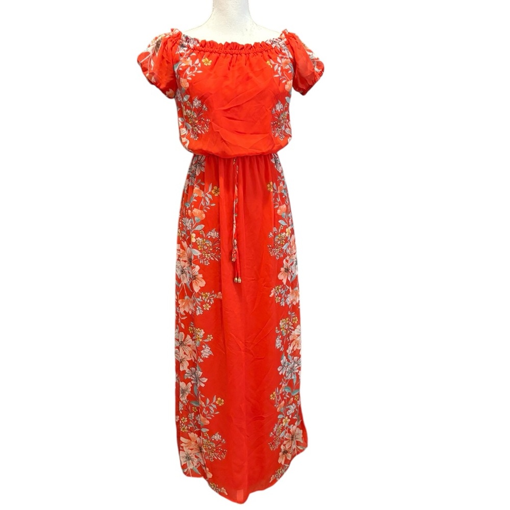 City Studio floral maxi dress